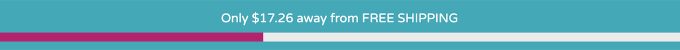 screenshot of the progress bar on ah yes alerting shoppers to how much more they need to purchase in order to receive free shipping