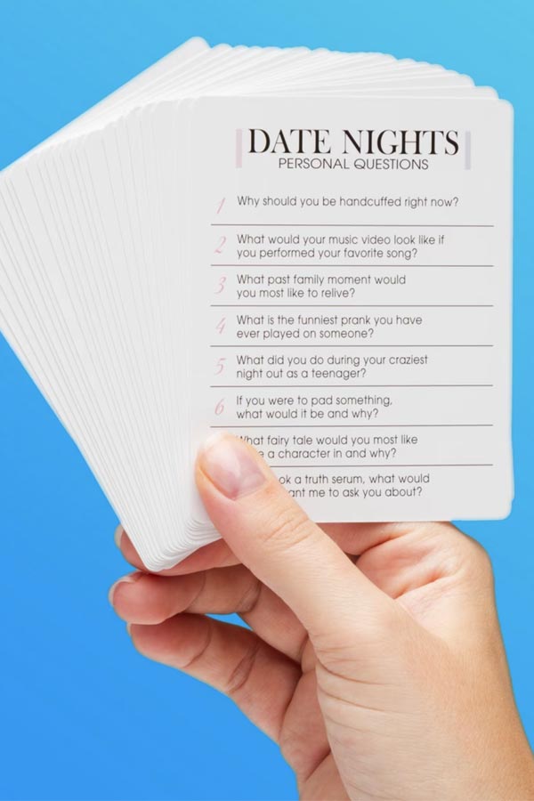 Date Night Questions Card Game
