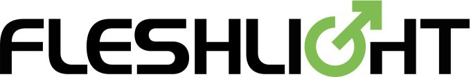 fleshlight logo with black text and green g with arrow pointing to the upper right