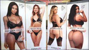 photograph of the four best fleshlight pornstar girls after our testing: autumn falls cream, riley reid utopia, mia malkova boss level, violet myers ahegao