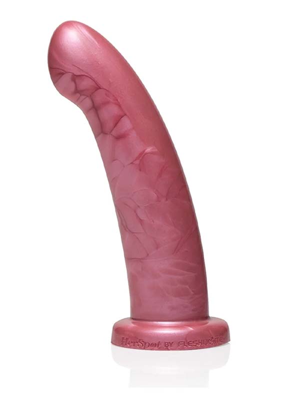product photograph of the golden rose fleshlight dildo