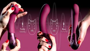 Collage Of Caucasian Hands Holding Hot Octopuss Kurve At Different Angles