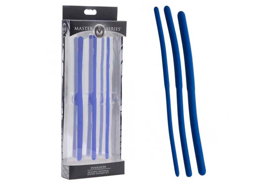 Master Series Silicone Urethral Sound Set