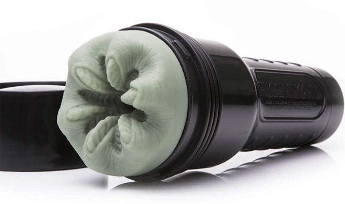 photograph of a reaper-inspired fleshlight, part of the company's freaks line